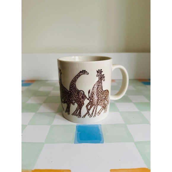 RARE Taylor & Ng Giraffe Coffee Mug Orgy/Sex Series 1979